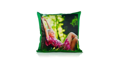 Almofada verde 45x45